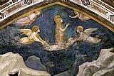 Angels Canvas Paintings - Life of Mary Magdalene Mary Magdalene Speaking to the Angels By Giotto di Bondone